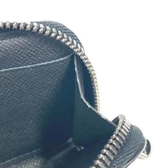 LOUIS VUITTON M63536 MonogramEclipse Portemonejour Wallet Coin Case coin purse - Picture 11 of 13